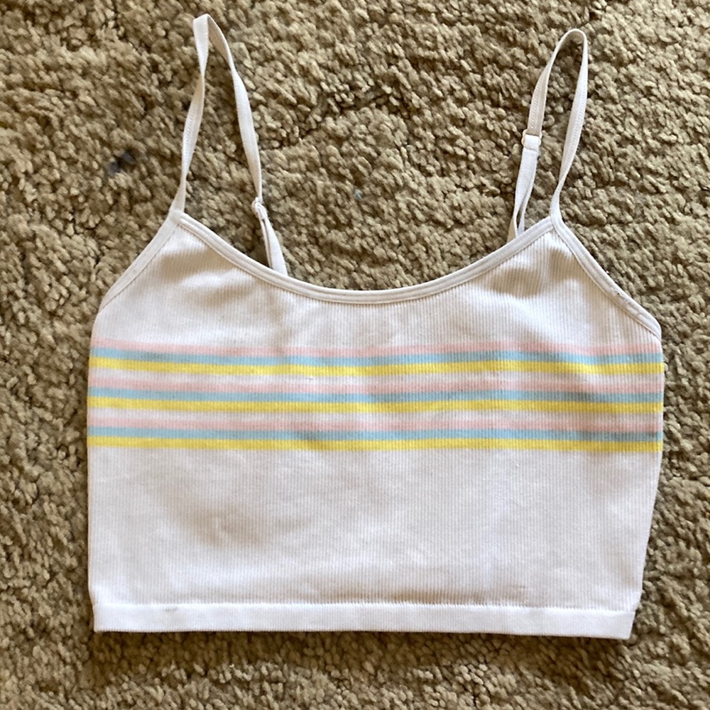 cropped tank top
